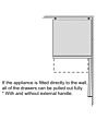 Bosch KGN33NLEBG S/Steel Look 176x60 NoFrost fridge freezer, MultiBox, MultiAirflow, LED light,3 fre
