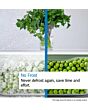 Bosch KGN33NLEBG S/Steel Look 176x60 NoFrost fridge freezer, MultiBox, MultiAirflow, LED light,3 fre