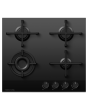 Fisher & Paykel CG604DLPGB4 60Cm 4 Burner Gas Hob In Black Glass