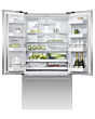 Fisher & Paykel RF540ADUX6 S/Steel 90Cm Frost Free American Fridge Freezer - Stainless Steel