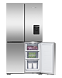 Fisher & Paykel RF605QNUVX1 90.5Cm Quad Door Frost Free Fridge Freezer - Stainless Steel