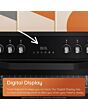 Hotpoint HDD6GDC2B1 Dual Fuel Double Cooker 60CM - 75L / 38L with Glass Lid
