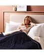 Morphy Richards 610005 Teddy & Flannel Luxury Throw 200cm x 180cm - Blue