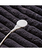 Morphy Richards 610105 EverCosy Luxury Striped Fleece Electric Heated Throw (Large)