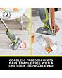 Shark VM200UK Shark VacMop Cordless 2-in-1 Vacuum Mop with Targeted Spray - 9 Min 30 Sec Run Time -