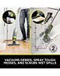 Shark VM200UK Shark VacMop Cordless 2-in-1 Vacuum Mop with Targeted Spray - 9 Min 30 Sec Run Time -