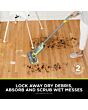 Shark VM200UK Shark VacMop Cordless 2-in-1 Vacuum Mop with Targeted Spray - 9 Min 30 Sec Run Time -