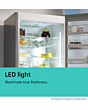 Siemens KI96NVFD0G Iq300 Built-In Fridge-Freezer With Freezer At Bottom 193.5 X 55.8 Cm Flat Hinge