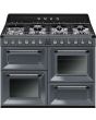 Smeg TR4110GR Slate Grey Victoria 110 Dual Fuel Range Cooker