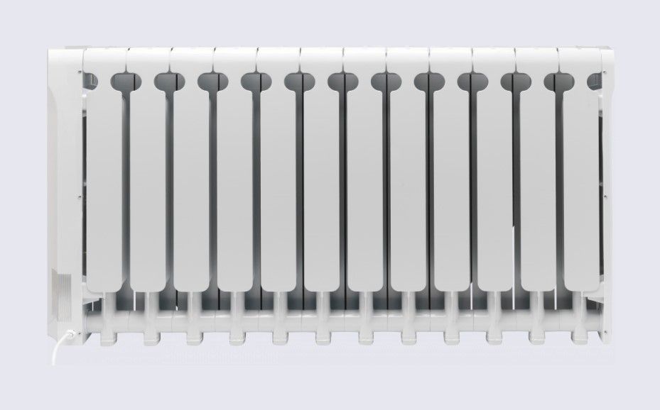 Creda CAR200 White 2Kw Oil Filled Radiator Wall Mounted 610 X 115 X 1115