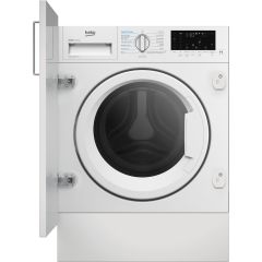 Beko WDIK854441 Fully Integrate D Energy Rated Ecosmart Washer Dryer With 8Kg / 5Kg Capacity, Pro Sm