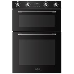 Belling BI904MF BLK B/In Double Oven, Multi Function, Black