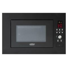 Belling BIM60BLK Black 390mm High 900watt build in microwave