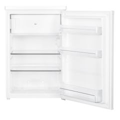 Belling BR110WH H850 W550 D580 Fridge With 4* Ice Box Glass Shelves E Class 14L + 95L Capacity Rev D
