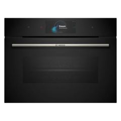 Bosch CSG7584B1 Black Electronic, 23 functions, inc. Full Steam, Digital Control Ring with TFT touch