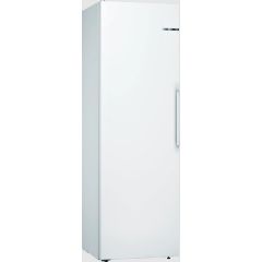 Bosch KSV36VWEPG White H1860 W600 D650 Cap 346L Upright Fridge, Vitafresh, Bottle Rack, Led Light, 7