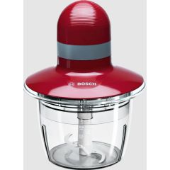 Bosch MMR08R1GB Red 400 watts, Compact midi chopper for chopping and mixing a large variety of food,