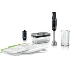 Bosch MSM4B6V2GB Stainless Steel Serie 4 ErgoMaster 2 in 1 Hand blender with Vacuum tool + accessori