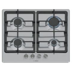 Bosch PGP6B5K90 60cm Gas Hob - Stainless steel