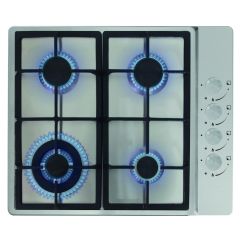 Cata UBGHDFFJ60.1 60cm 4 Burner Inc Wok Gas Hob • Automatic Ignition • Cast Iron Pan
Stands • Flame 