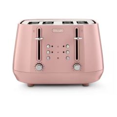 Delonghi CTY4003.PK Eclettica 4 slice toaster Pink