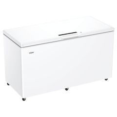 Haier HCE519EK H845 W1545 D740 Cap 508L Chest Freezer, White, E Rated