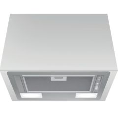 Hotpoint PCT64FLSS 60CM Integrated Canopy Hood - Slider Control - Stainless Steel With Dishwashable 