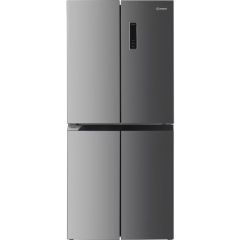 Indesit INGF6421XP4UK Inox Total No Frost 4 Door American Fridge Freezer - Inox - H1800 W790 D700 - 