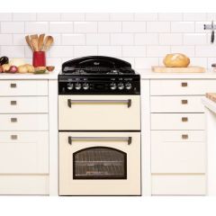 Leisure CLA60GAC Cream 60Cm Gas Cooker (Natural Gas / LPG Convertible - Kit Required)