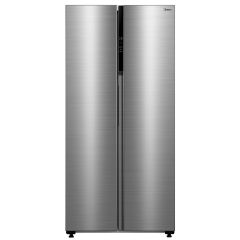 Midea MDRS619FIE46 H172 W83.5 D63cm No Frost Fridge Freezer 271L/189L Tot 460L- Stainless Steel