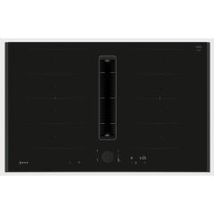 Neff V68AUX4C0 Black glass wit 80cm Venting hob, Anthracite Grey Twist pad, 2 x Flex + Ventilation, 