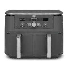 Ninja DZ400UK 9.5 litre MAX 6-in-1 Dual Zone Air Fryer - Gun Metal Grey
