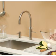 Quooker FNRSST Tap Fusion Round stainless steel