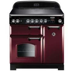 Rangemaster CLA90ECCY/C Cranberry Classic 90 Electric/Ceramic Range Cooker