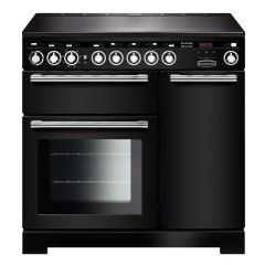 Rangemaster EDL90EIBL/C 117300 ENCORE DL 90 IND. BLACK CHROME TRIM