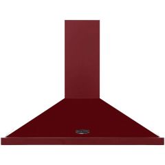 Rangemaster LEIHDC90CY/C Cranberry/Ch 90Cm Chimney Hood