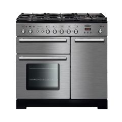Rangemaster TOLP90DFFSS/C S/Steel Toledo Plus 90 Dual Fuel Range Cooker