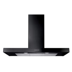 Rangemaster UNBHDS100BL/ Black 100Cm Flat Hood 