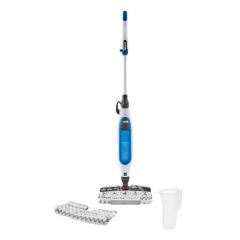 Shark S6001UK Klik n'Flip Manual Steam Pocket Mop - White/Blue Bird Blue