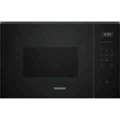 Siemens BF555LMB1B Black Up to 900W, 25 litres, 5 power levels, electronic control, left hinged door