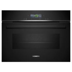 Siemens CM724G1B1B Black with stee Multifunction, 15 individual and MW combination functions, TFT to