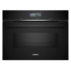 Siemens CM736G1B1B Black with stee Multifunction, 19 individual and MW combination functions, TFT to