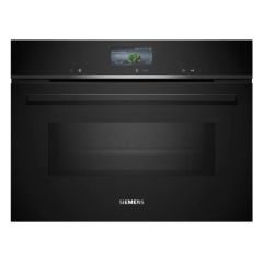 Siemens CM776G1B1B Black with stee Multifunction, 19 individual and MW combination functions, TFT to