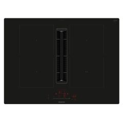 Siemens ED711HQ26E Black glass 70 cm inductionAir venting hob, Built-in dimension 60cm, touchSlider 