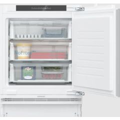 Siemens GU21NVFE0G 82x59.8 noFrost Built Under Freezer, SuperFreeze, 3 drawers, Door Open Alarm, LED