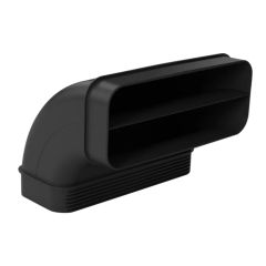 Siemens HZ9VDSB2 Flat channel 90º vertical bend (large Radius), suitable for worktop depth minimum 7