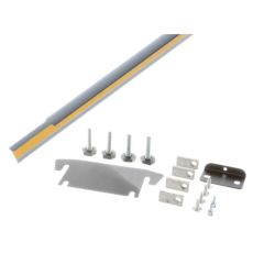 Siemens KS39ZAX00 Black steel 203cm high joining strip for upright fridge, freezer and freestanding 