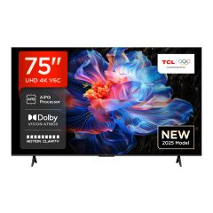 TCL 75V6C-UK 75" 4K Direct LED HDR TV Google TV