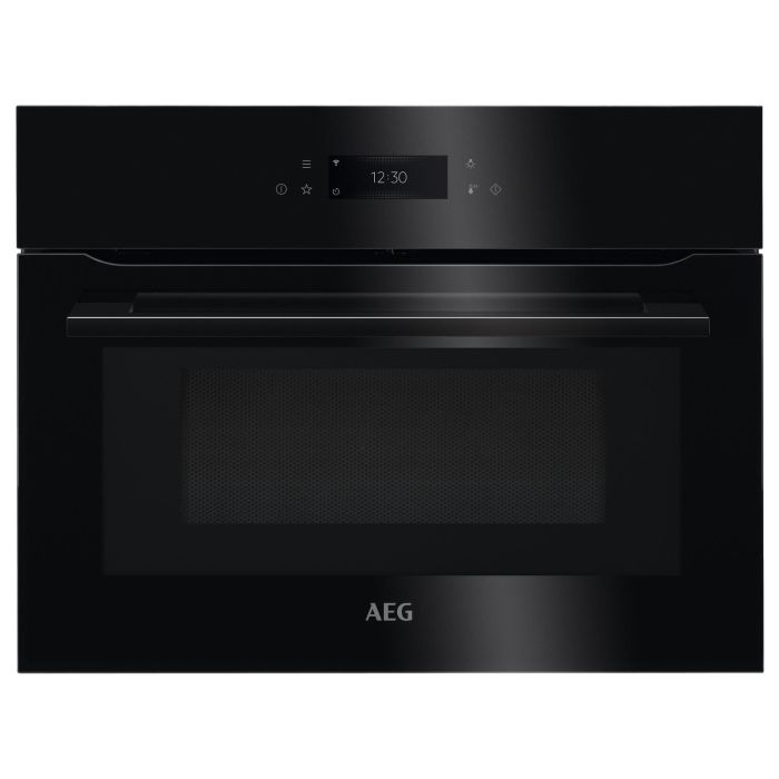 AEG KMK768080B Black Built-In Combi Microwave Oven