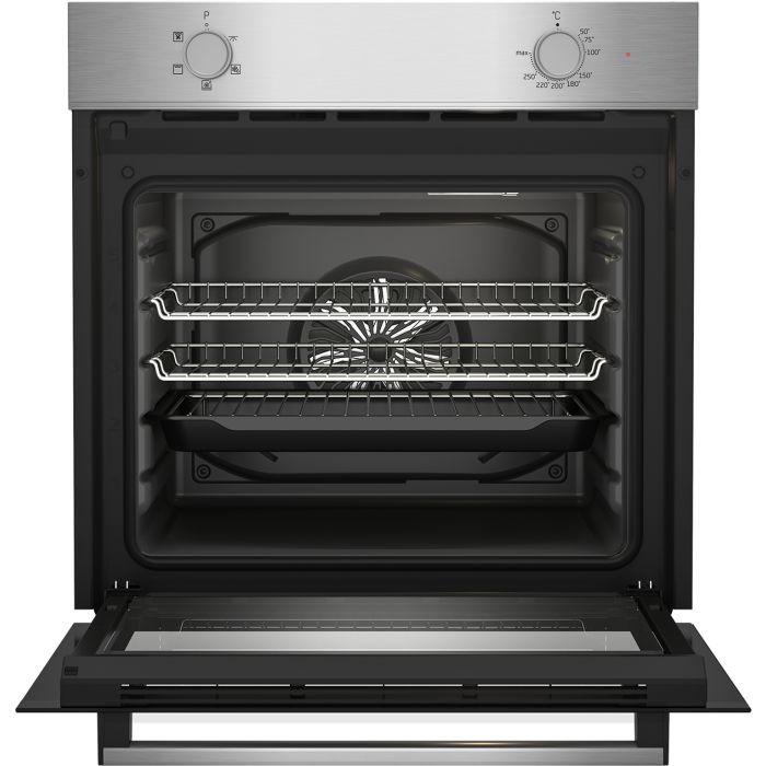 Beko BBSF210SX S/Steel Built-In Oven + Ceramic Hob Pack 